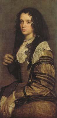 Diego Velazquez Portrait d'une Jeune femme (df02) Spain oil painting art